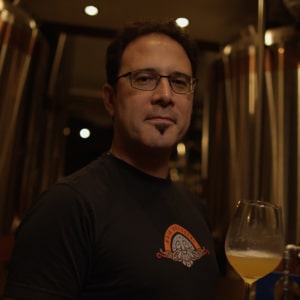 evan Lewis CEO at aegir brewery