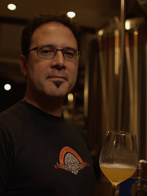 Evan Lewis CEO at aegir brewery