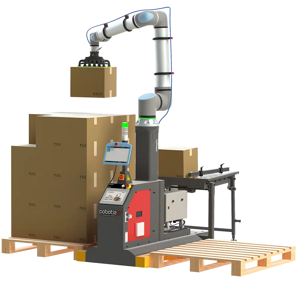 Impaqt palletizing solution Cobotizur